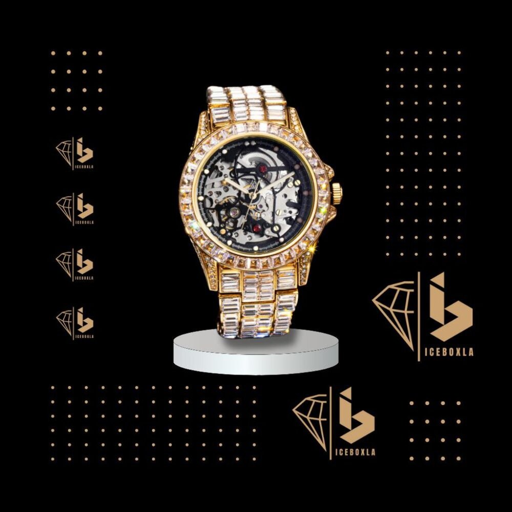 Marcello Luxury Watch Sophisticated Stainless Steel Timepiece with Date Display
